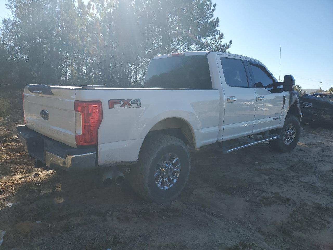 2019 Ford F250 VIN 1FT7W2BT7KEG63636 Copart auction photo, burn - engine damage thumbnail 3