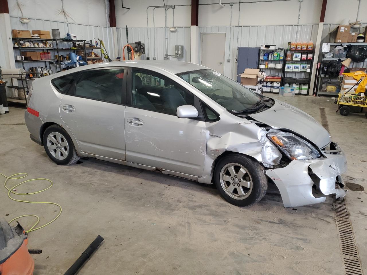 2007 Toyota Prius VIN JTDKB20UX77603122 Copart auction photo, all over damage thumbnail 4