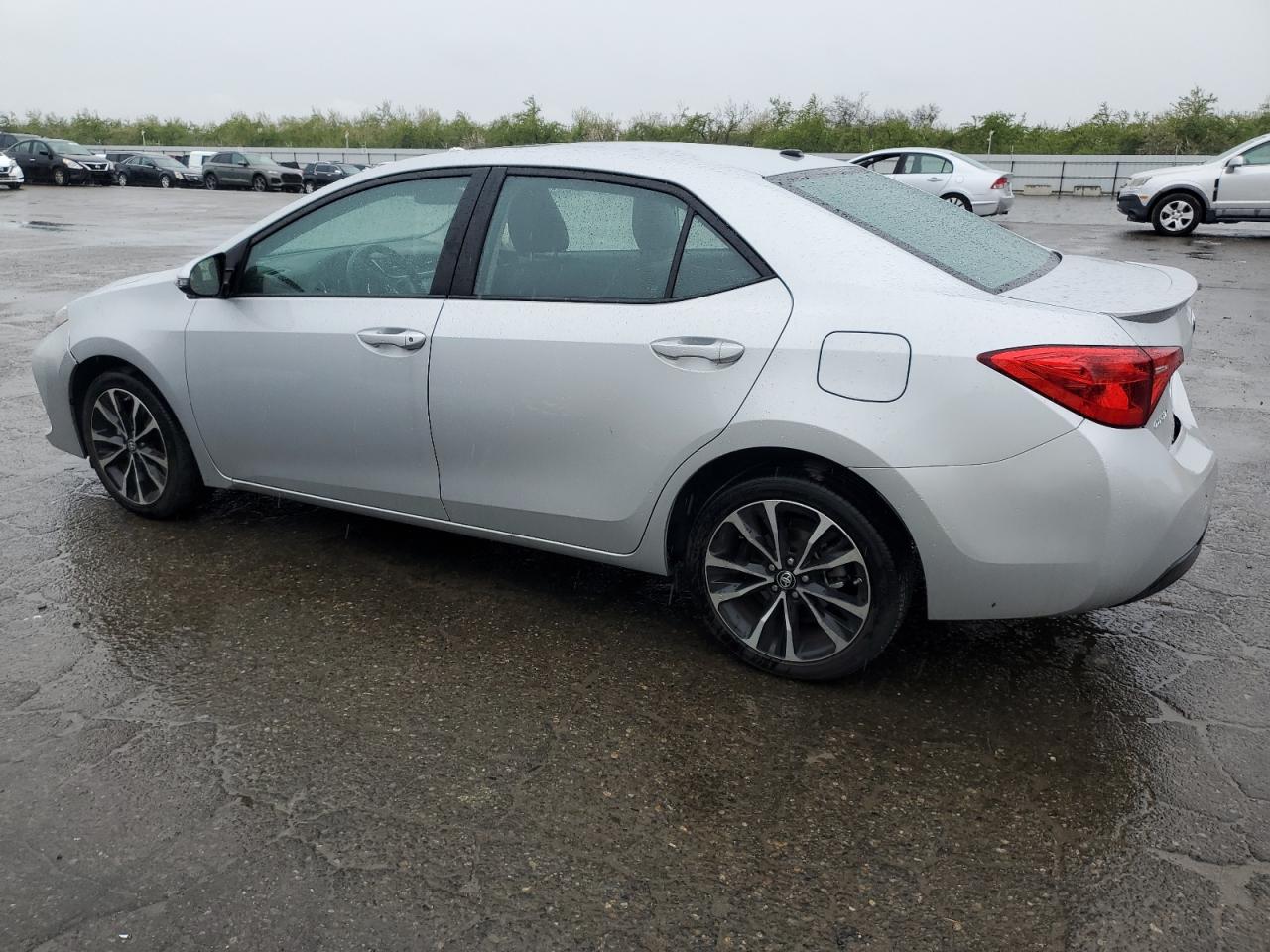 2017 Toyota Corolla VIN 2T1BURHEXHC755093 Copart auction photo, rear end damage thumbnail 2