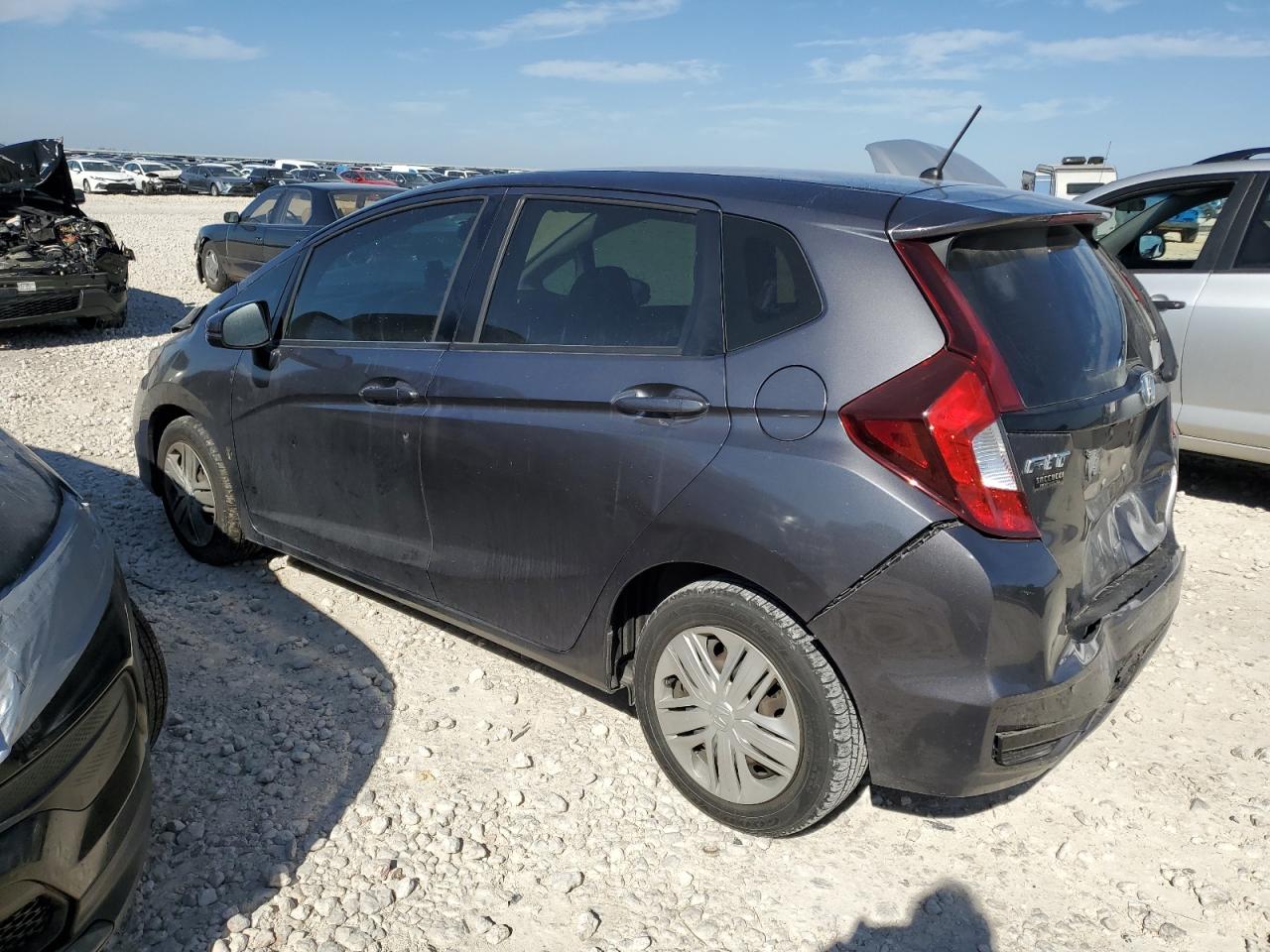 2019 Honda Fit VIN 3HGGK5H46KM753546 Copart auction photo, front end / rear end damage thumbnail 2