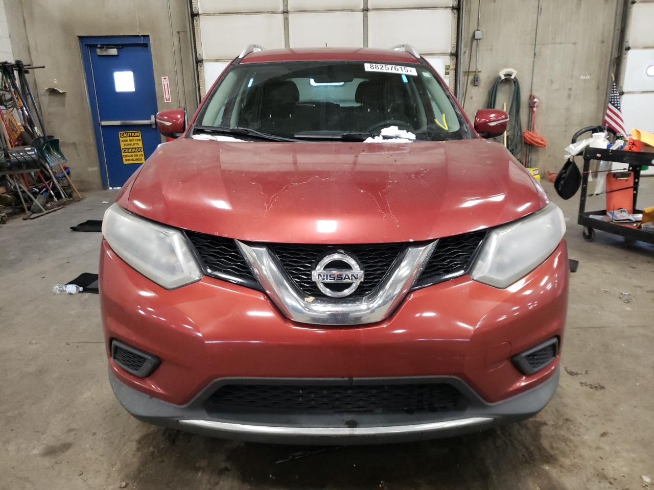 2015 Nissan Rogue VIN KNMAT2MT5FP548734 Copart auction photo, rear end damage thumbnail 5