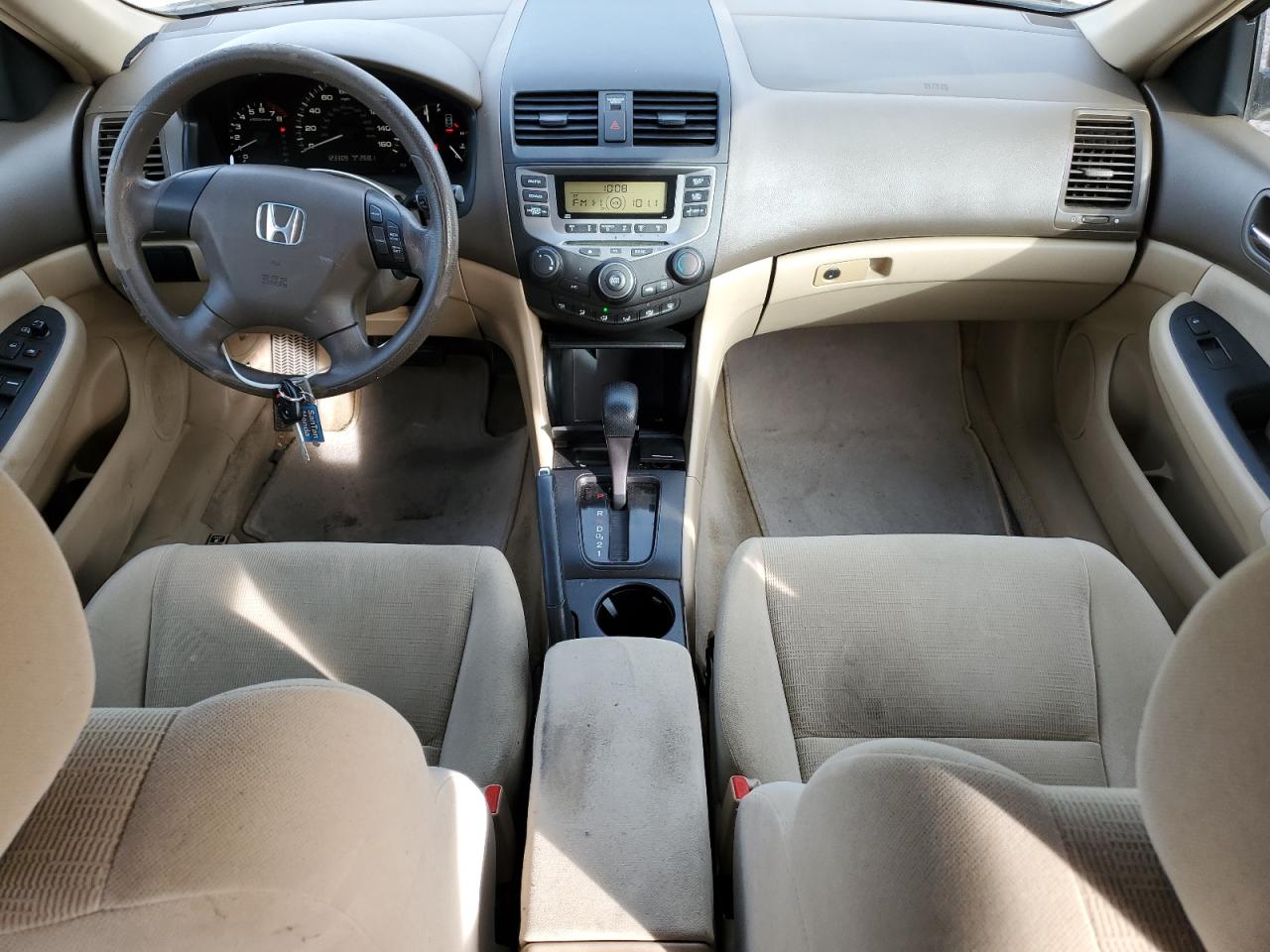 2007 Honda Accord VIN 1HGCM564X7A030413 Copart auction photo, rear end damage thumbnail 8