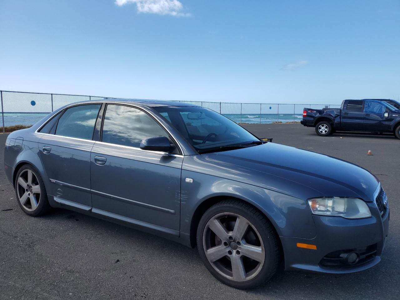 2008 Audi A4 VIN WAUEF78E68A145897 Copart auction photo, side damage thumbnail 4