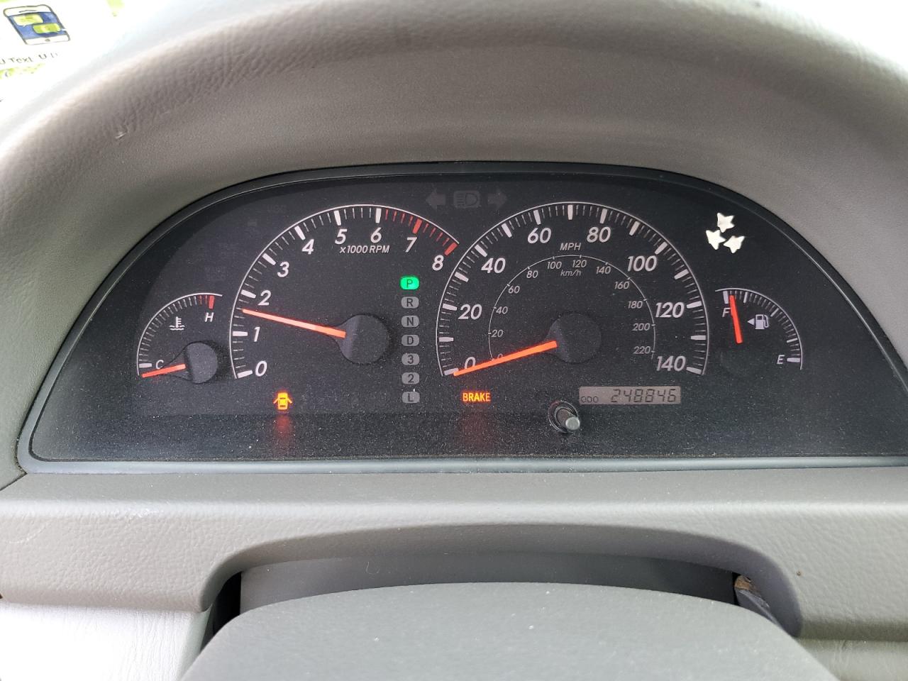 2005 Toyota Camry VIN 4T1BE32K35U596677 Copart auction photo, front end / side damage thumbnail 9