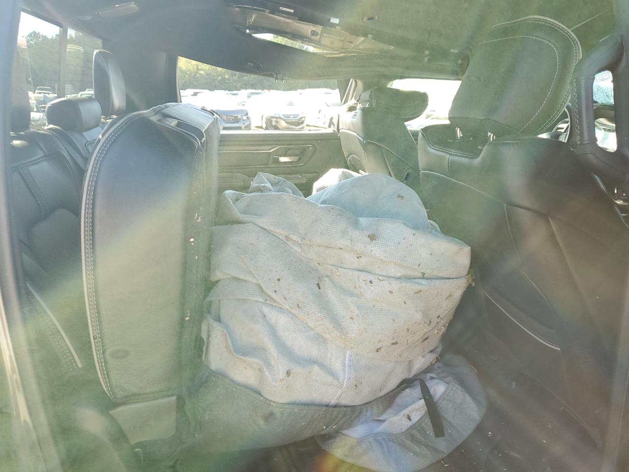 2020 RAM 1500 VIN 1C6SRFHT0LN225193 Copart auction photo, top/roof damage thumbnail 10