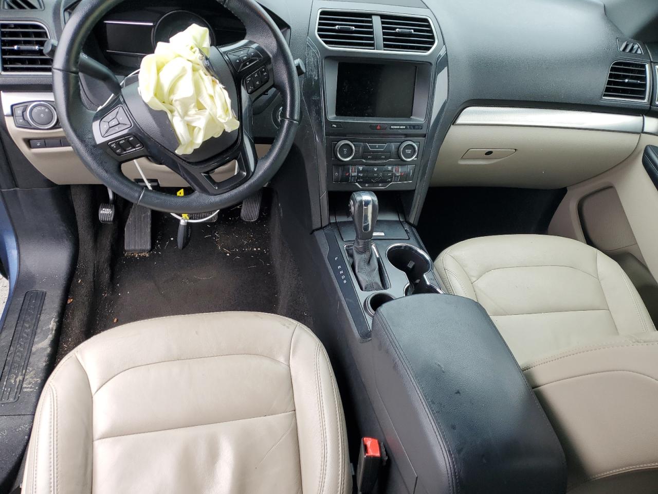 2018 Ford Explorer VIN 1FM5K7D80JGB51191 Copart auction photo, front end damage thumbnail 8