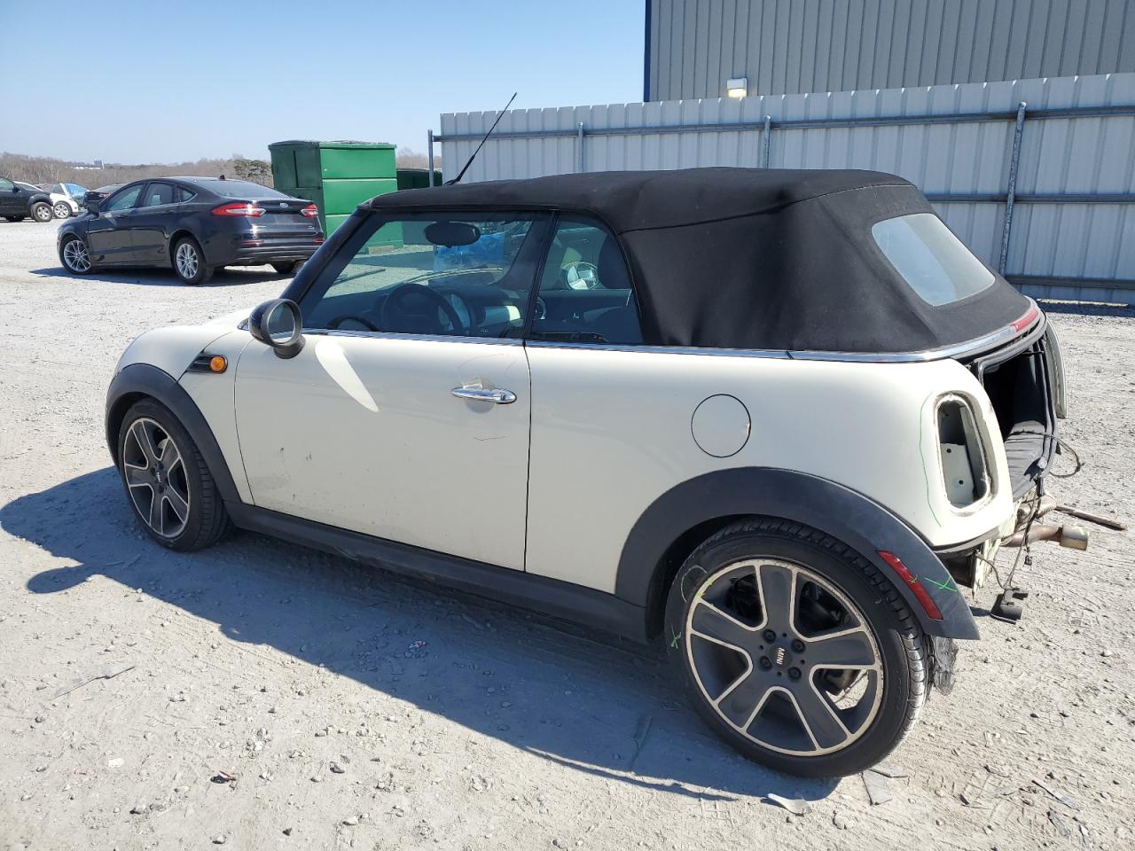 2013 MINI Cooper VIN WMWZN3C52DT569015 Copart auction photo, rear end / minor dent/scratches damage thumbnail 2