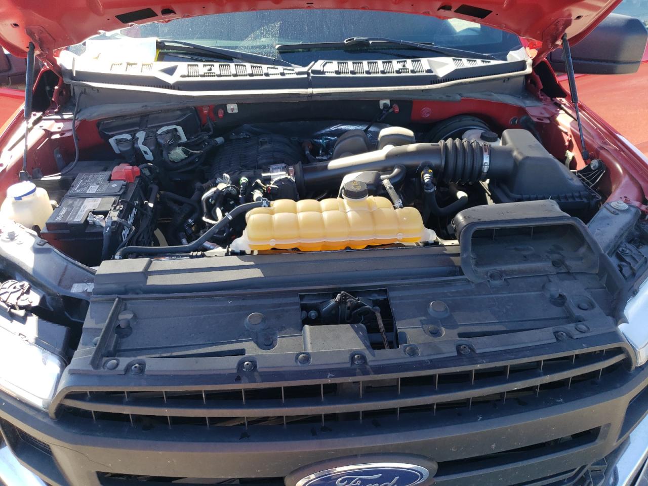 2020 Ford F-150 VIN 1FTMF1CB9LKD12488 Copart auction photo, front end / side damage thumbnail 12