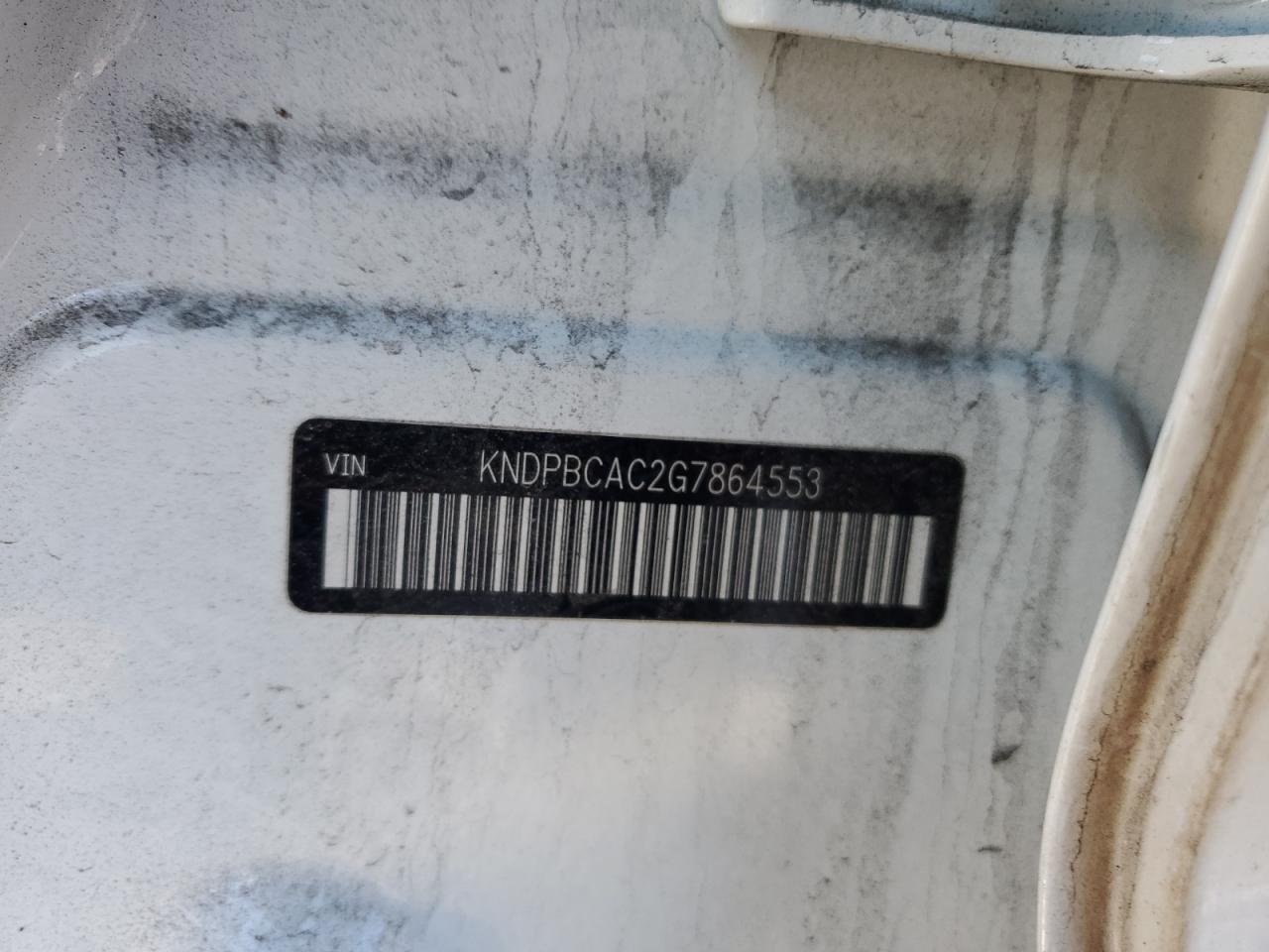 2016 KIA Sportage VIN KNDPBCAC2G7864553 Copart auction photo, front end damage thumbnail 14