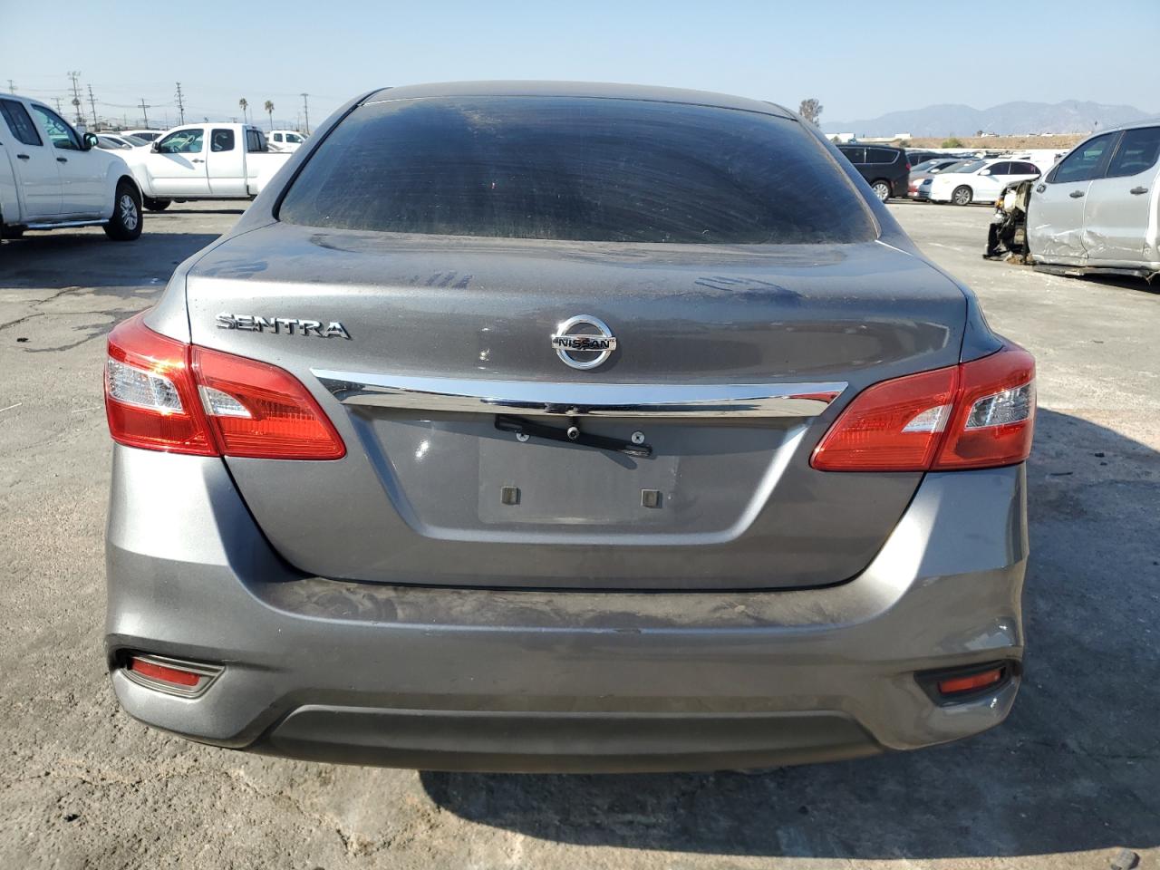 2016 Nissan Sentra VIN 3N1AB7APXGY293878 Copart auction photo, front end / side damage thumbnail 6