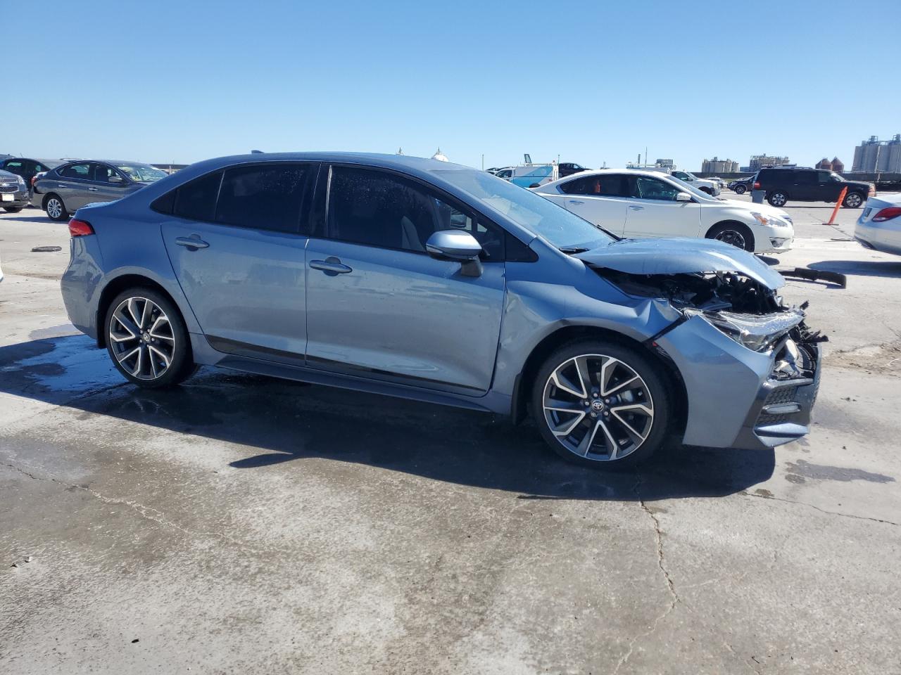 2022 Toyota Corolla VIN 5YFS4MCE4NP126290 Copart auction photo, front end damage thumbnail 4