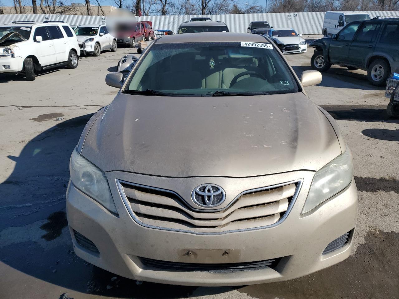 2011 Toyota Camry VIN 4T1BF3EK5BU762668 Copart auction photo, rear end damage thumbnail 5