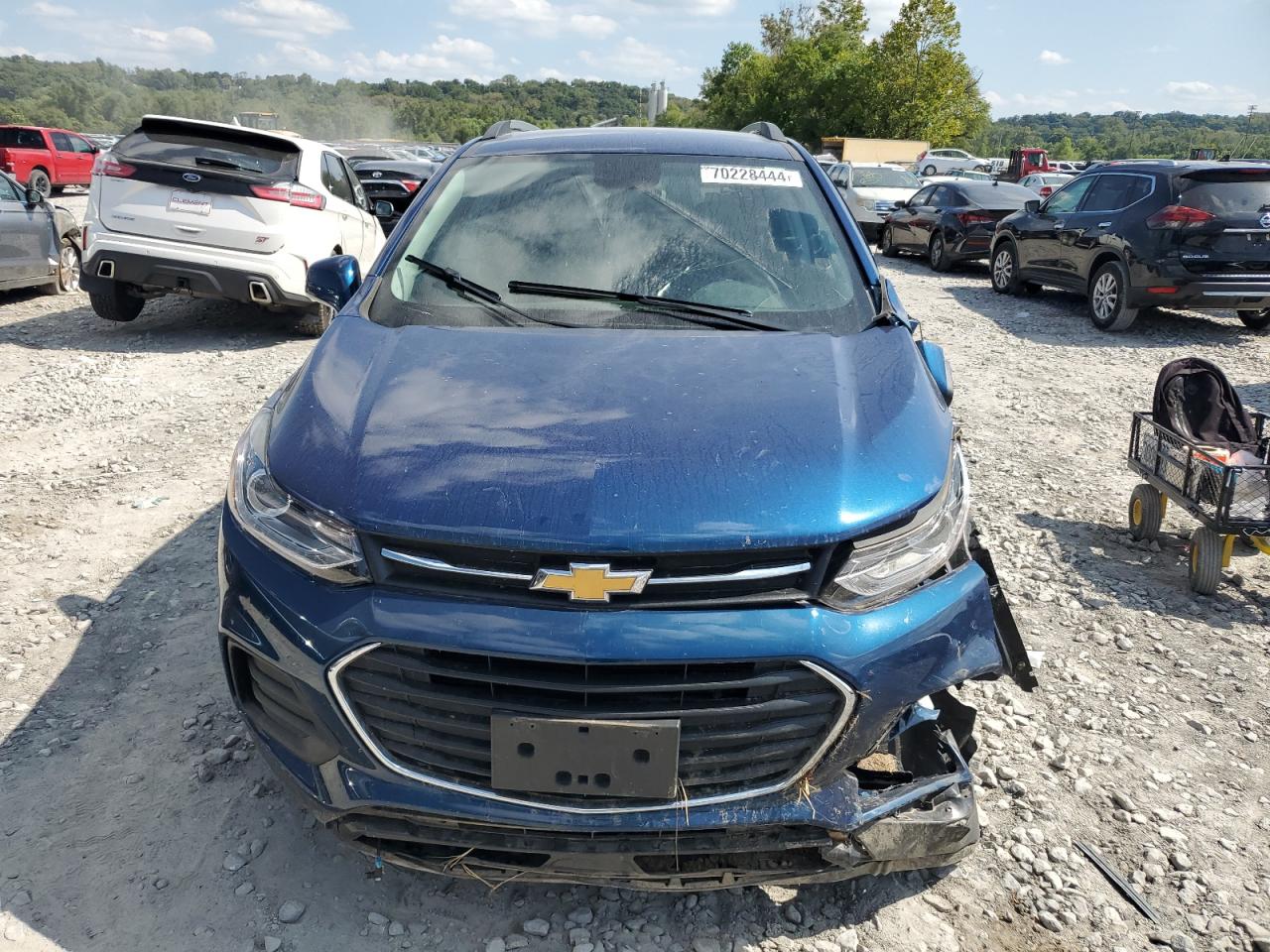 2020 Chevrolet Trax VIN 3GNCJLSB9LL191555 Copart auction photo, front end damage thumbnail 5