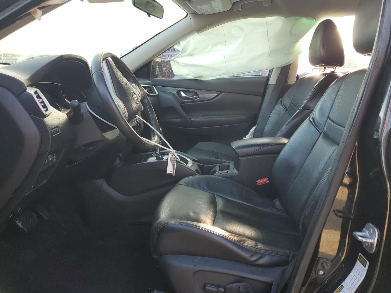 2015 Nissan Rogue VIN 5N1AT2MT5FC810514 Copart auction photo, rollover damage thumbnail 7