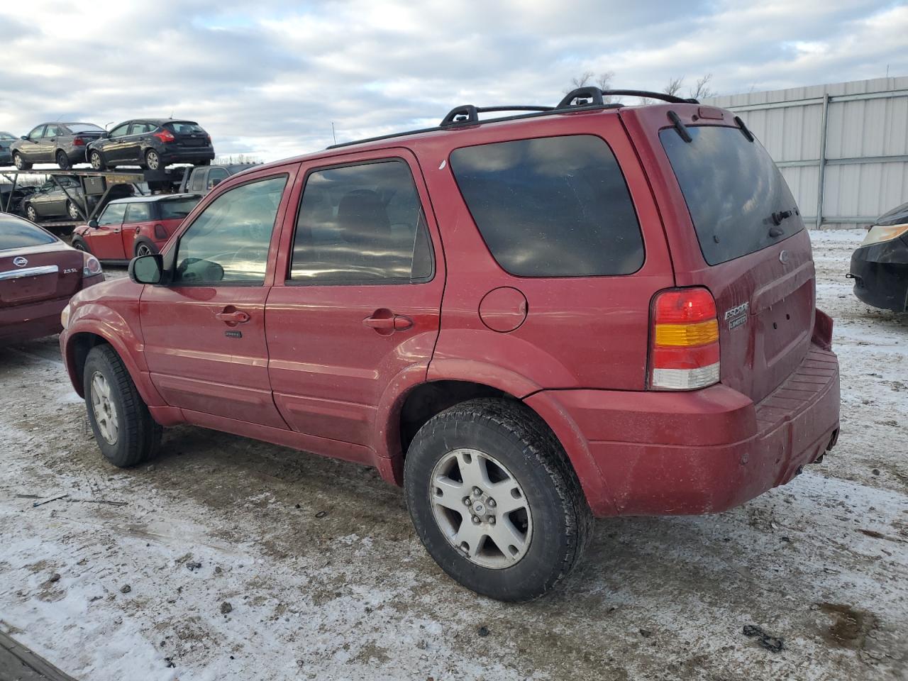 2007 Ford Escape VIN 1FMCU94197KB90948 Copart auction photo, front end damage thumbnail 2