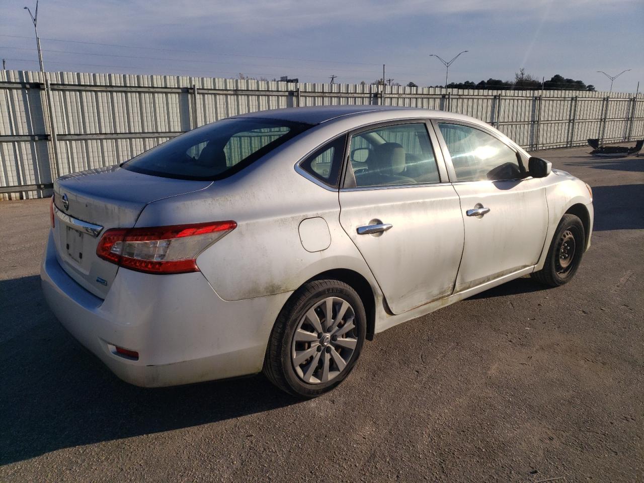 2013 Nissan Sentra VIN 3N1AB7AP6DL745639 Copart auction photo, all over damage thumbnail 3
