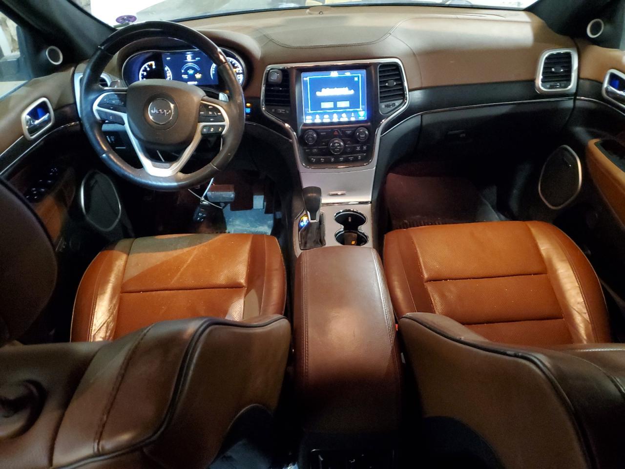 2018 Jeep Grand Cherokee VIN 1C4RJFJM2JC373873 Copart auction photo, front end / mechanical damage thumbnail 8