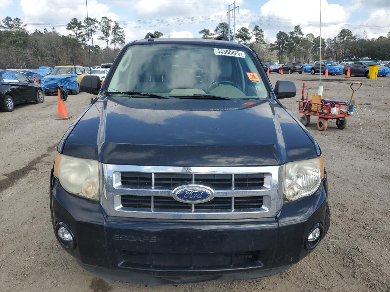 2012 Ford Escape VIN 1FMCU0D78CKB19427 Copart auction photo, side damage thumbnail 5