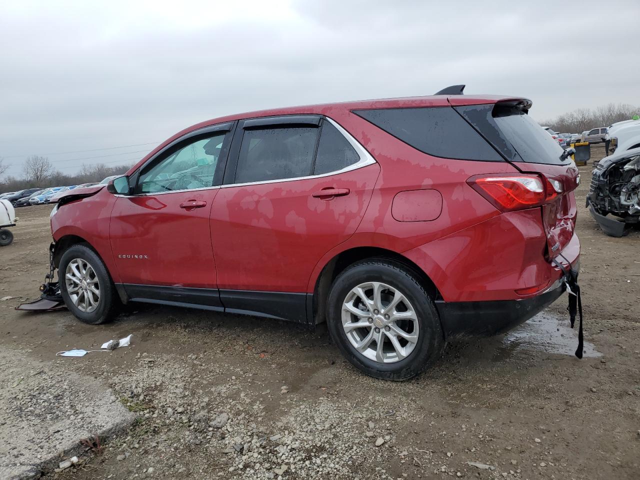 2021 Chevrolet Equinox VIN 3GNAXKEV2ML318251 Copart auction photo, rear end / front end damage thumbnail 2