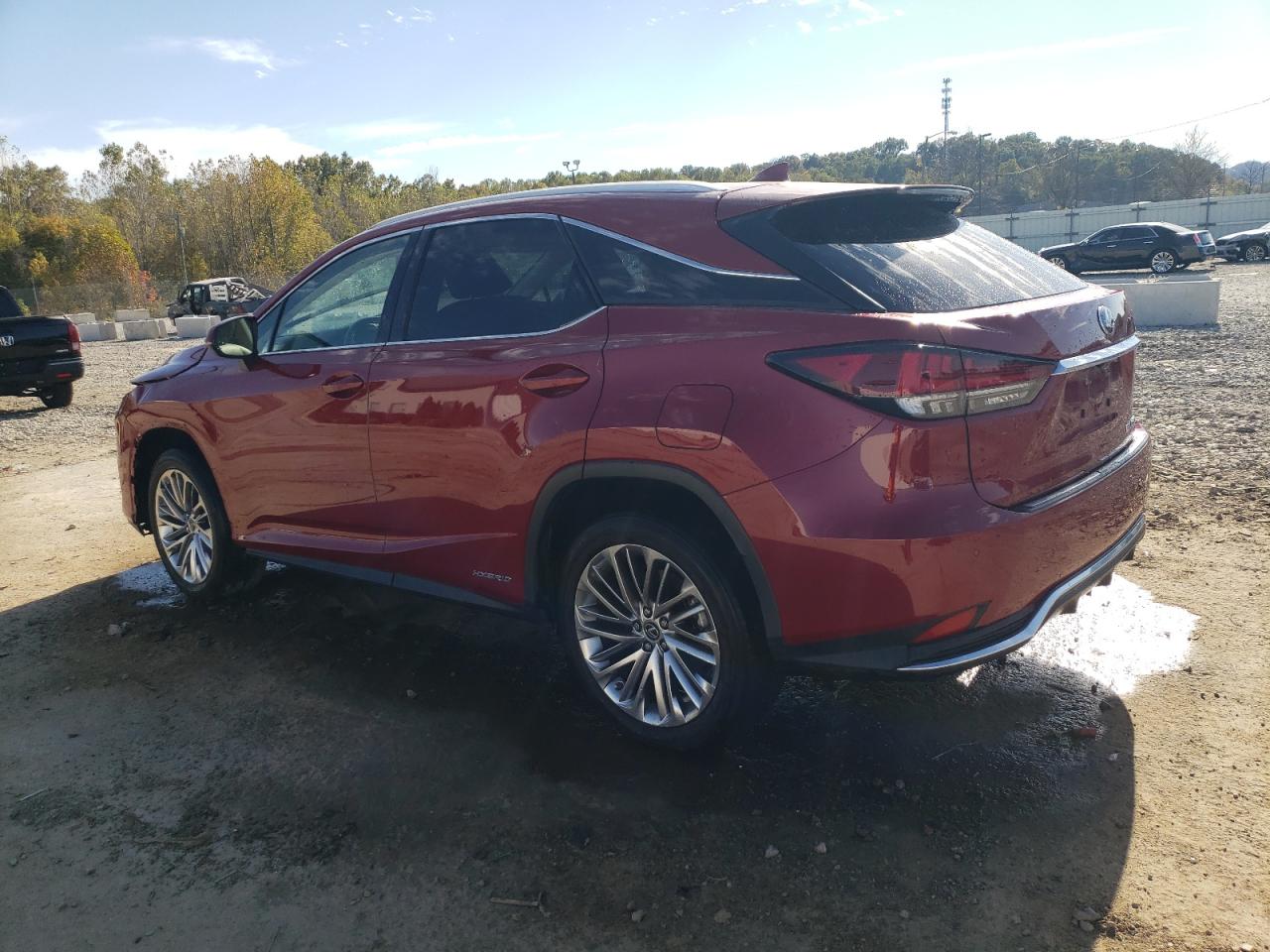 2022 Lexus RX VIN 2T2JGMDA2NC073048 Copart auction photo, front end damage thumbnail 2