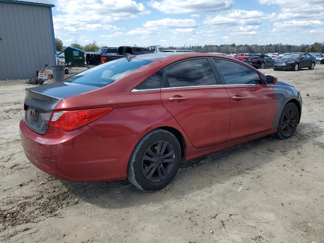 2013 Hyundai Sonata VIN 5NPEB4AC0DH615740 Copart auction photo, front end damage thumbnail 3