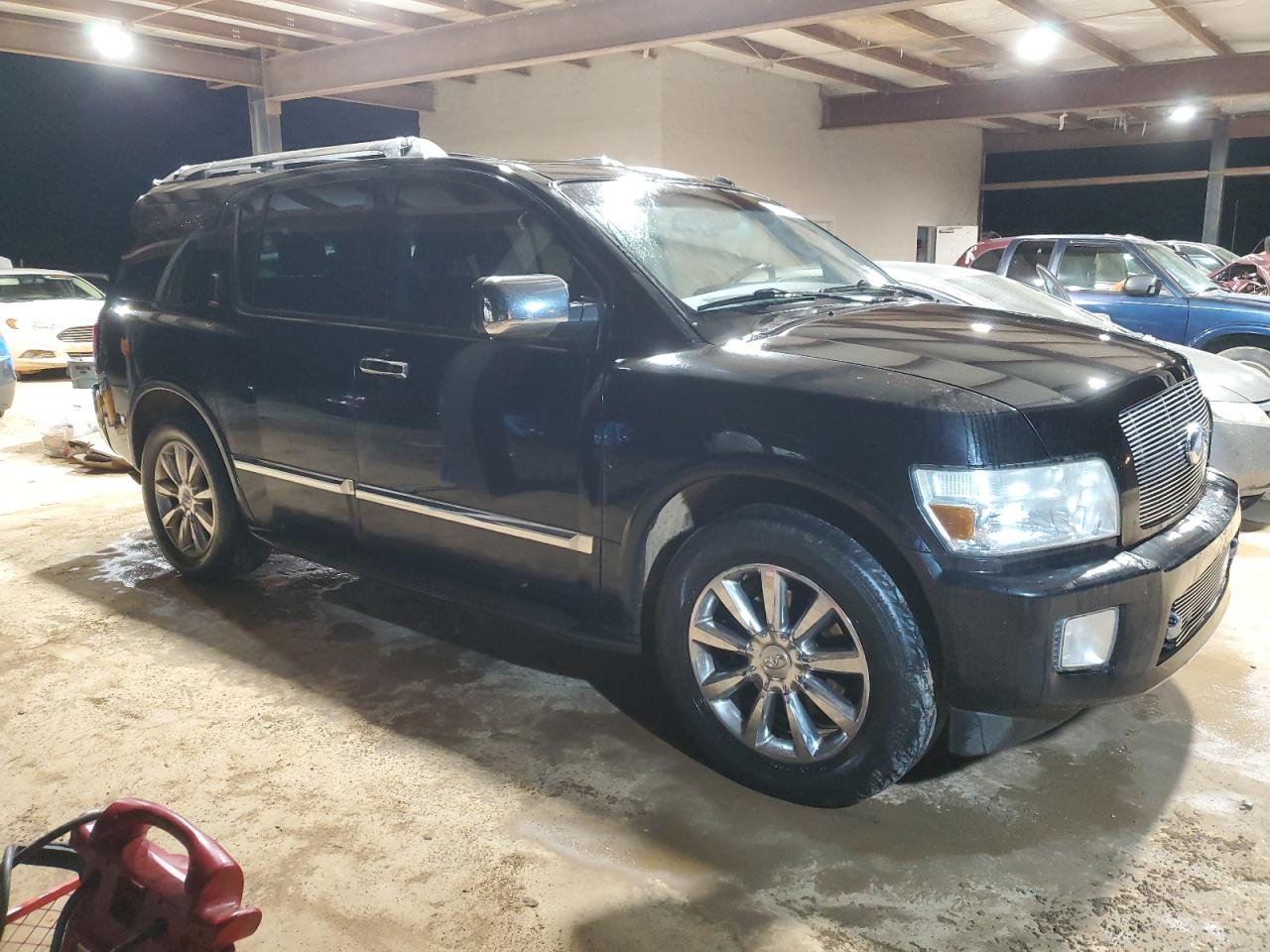 2010 Infiniti QX56 VIN 5N3ZA0ND7AN905830 Copart auction photo, front end damage thumbnail 4