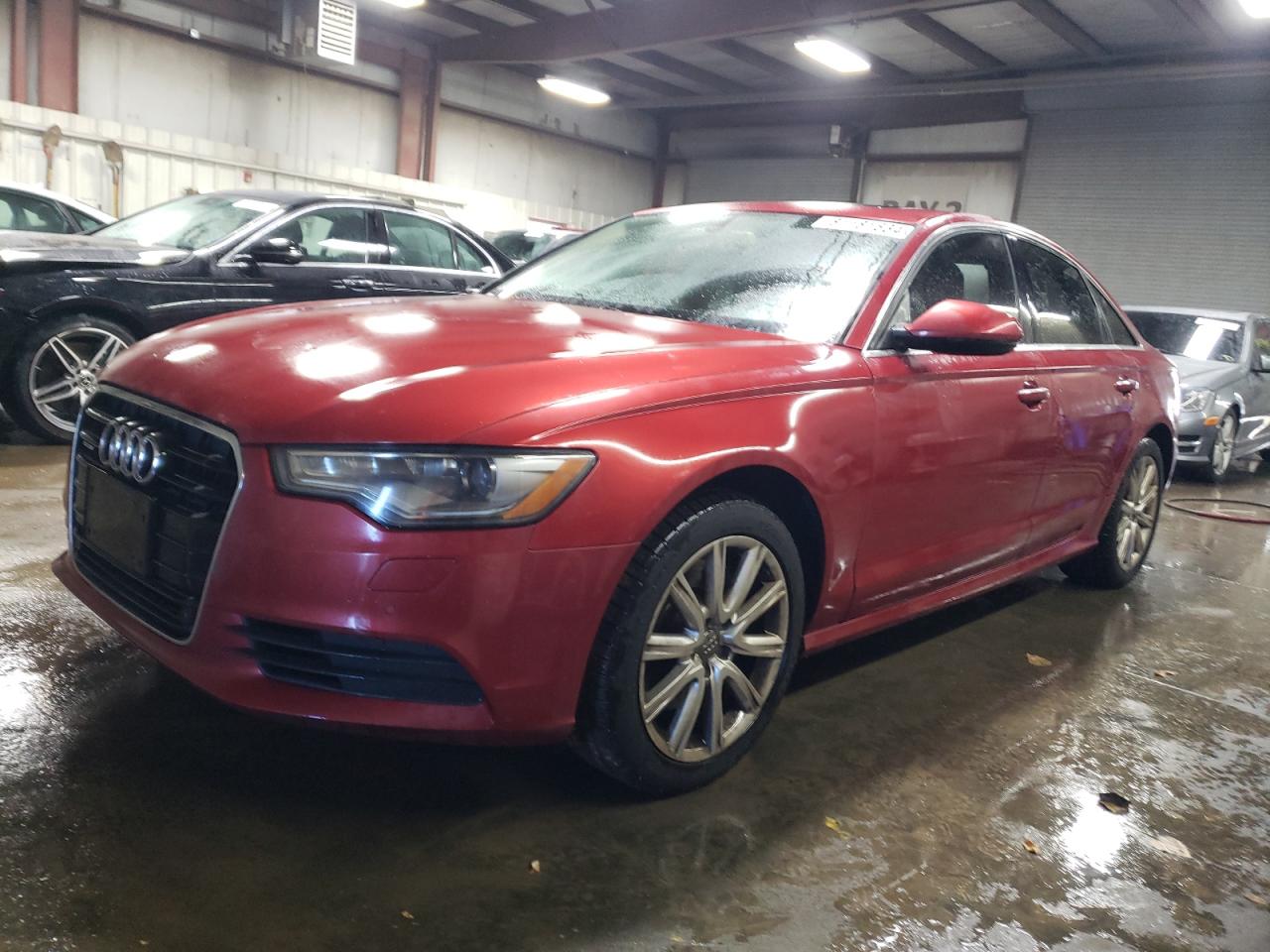 2014 Audi A6 VIN WAUGFAFC2EN020293