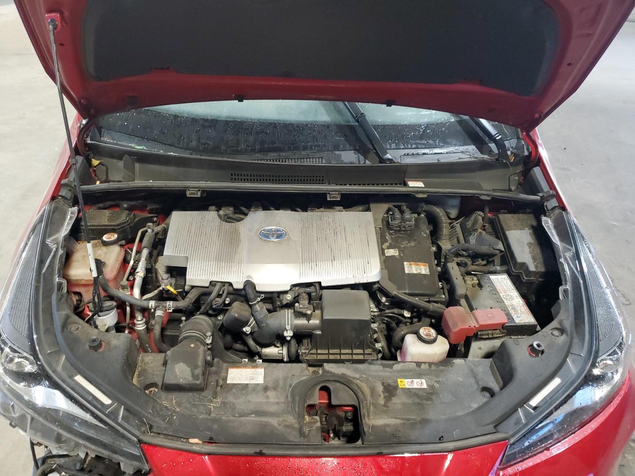 2020 Toyota Prius VIN JTDL9RFU7L3015549 Copart auction photo, mechanical / rear end damage thumbnail 12