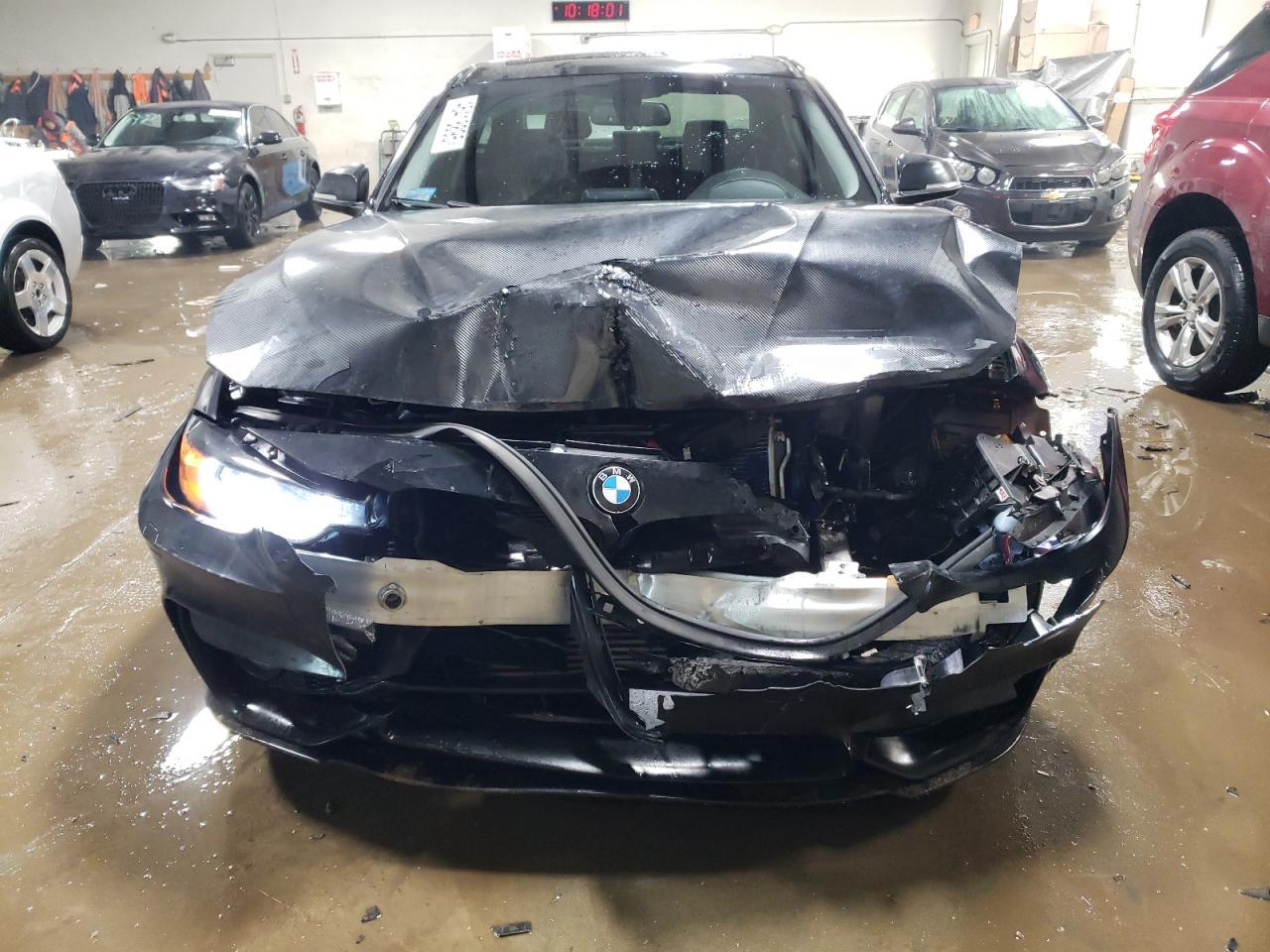 2015 BMW 3er VIN WBA3A5G53FNS90106 Copart auction photo, front end damage thumbnail 5