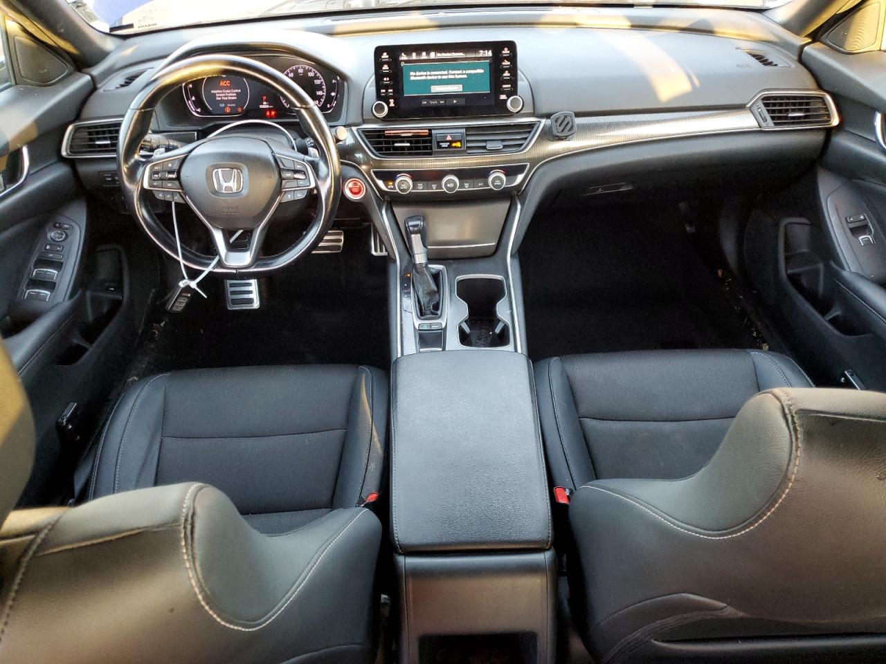 2020 Honda Accord VIN 1HGCV1F36LA049550 Copart auction photo, front end / rear end damage thumbnail 8