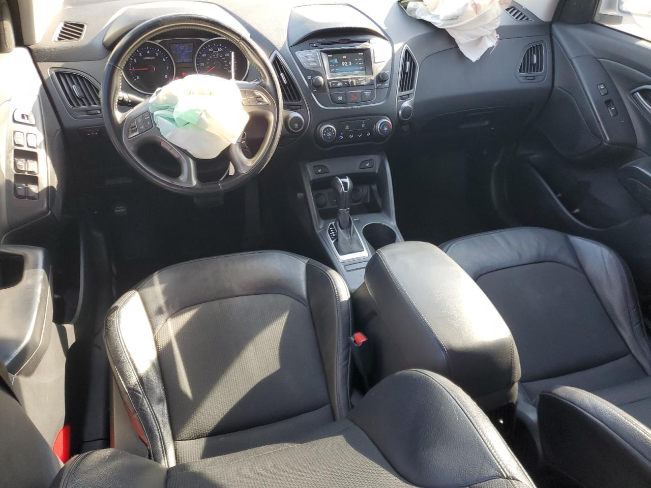 2014 Hyundai Tucson VIN KM8JU3AG9EU923496 Copart auction photo, front end damage thumbnail 8