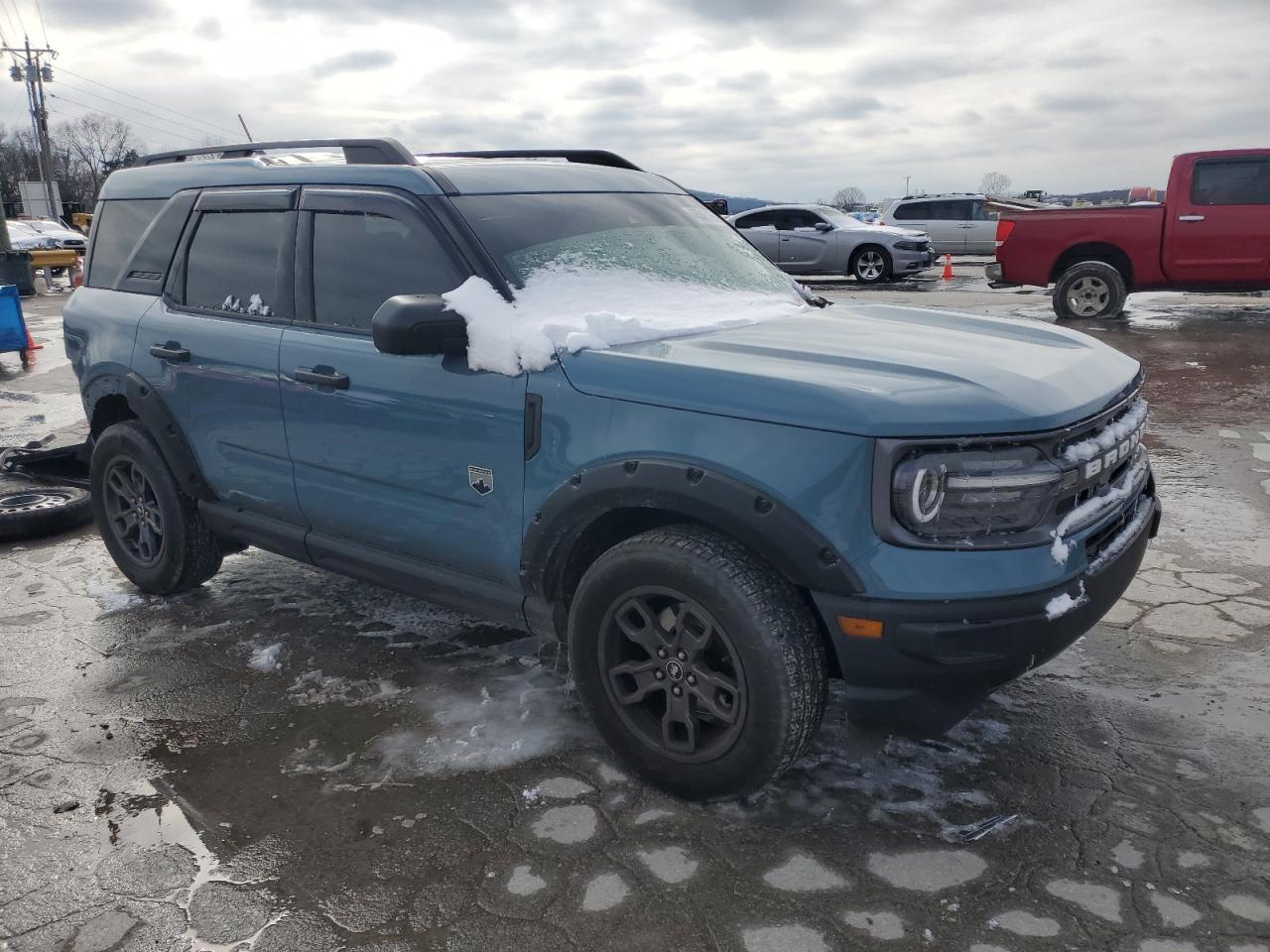 2022 Ford Bronco VIN 3FMCR9B68NRD96609 Copart auction photo, rear end / minor dent/scratches damage thumbnail 4