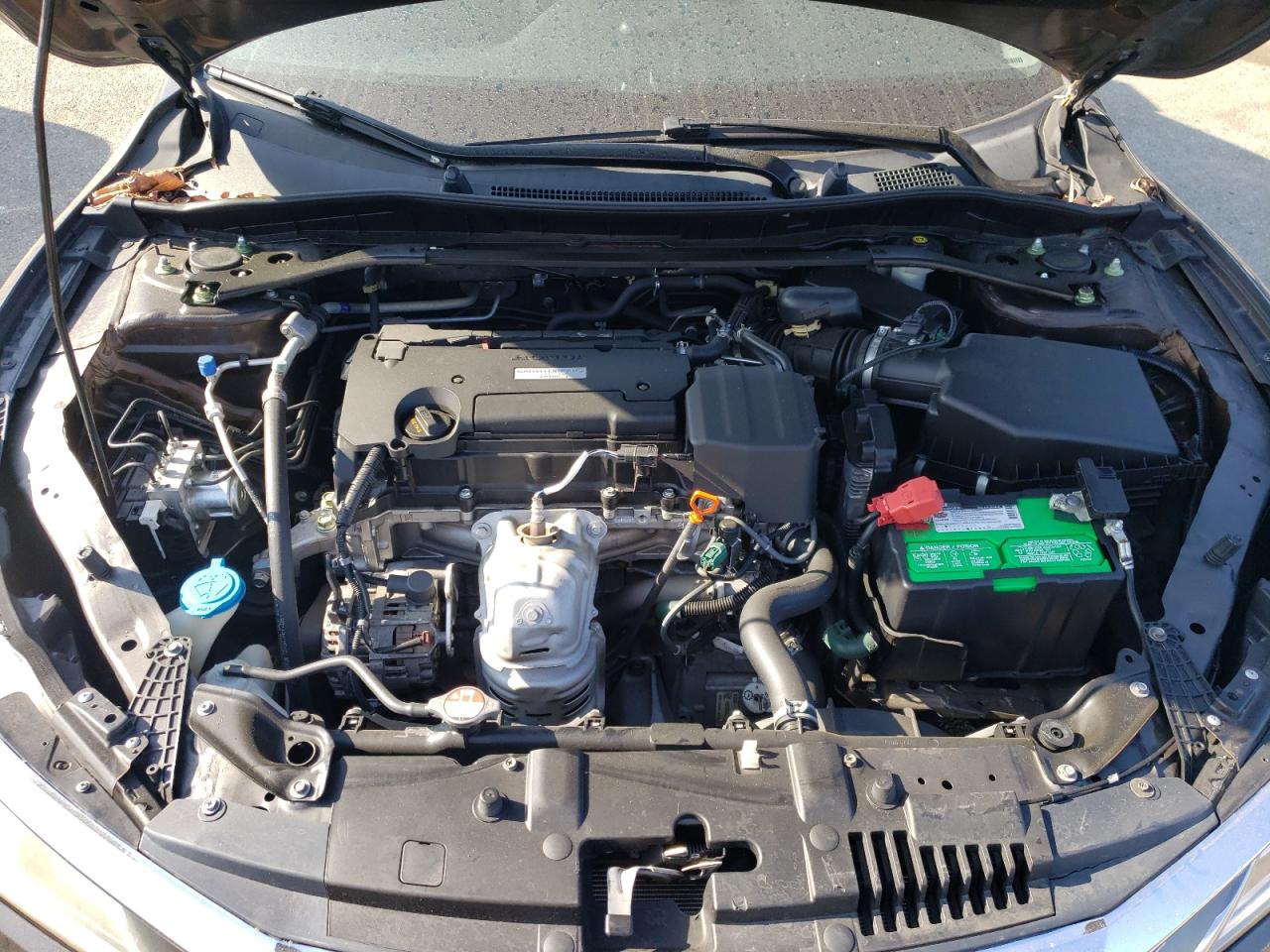 2017 Honda Accord VIN 1HGCR2F8XHA021585 Copart auction photo, rear end damage thumbnail 12