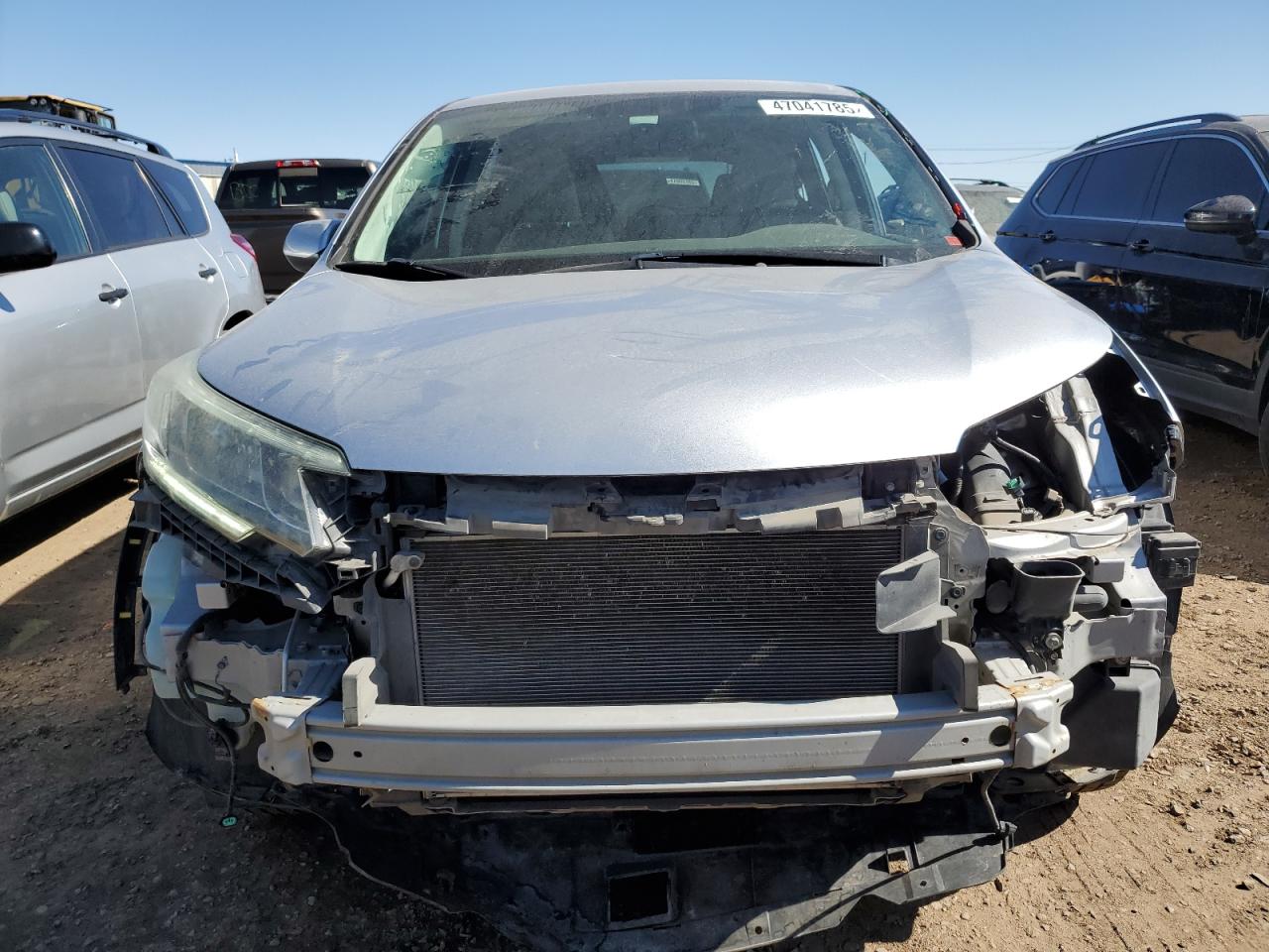 2015 Honda CR-V VIN 5J6RM4H51FL010699 Copart auction photo, all over damage thumbnail 5