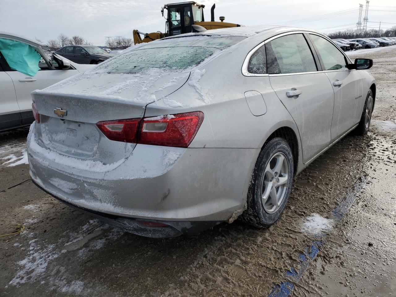 2018 Chevrolet Malibu VIN 1G1ZB5ST4JF258762 Copart auction photo, undercarriage damage thumbnail 3