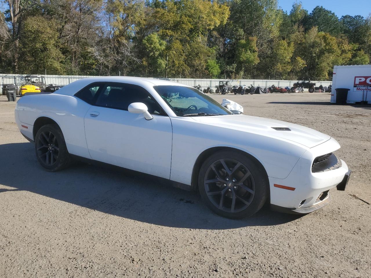 2021 Dodge Challenger VIN 2C3CDZAG9MH573714 Copart auction photo, front end / side damage thumbnail 4