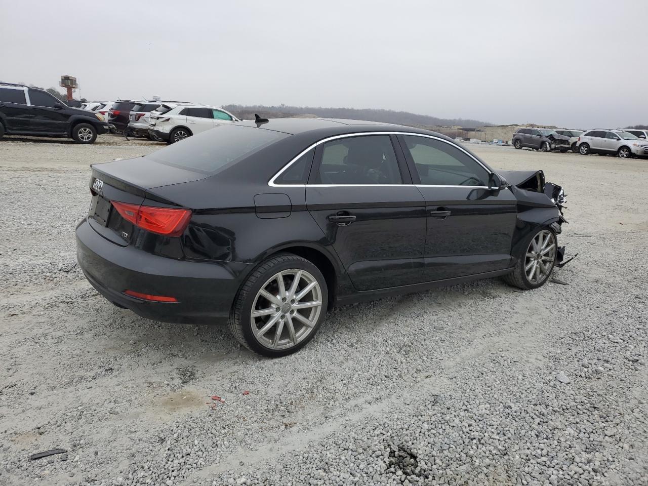 2015 Audi A3 VIN WAUCJGFF9F1077514 Copart auction photo, front end / minor dent/scratches damage thumbnail 3