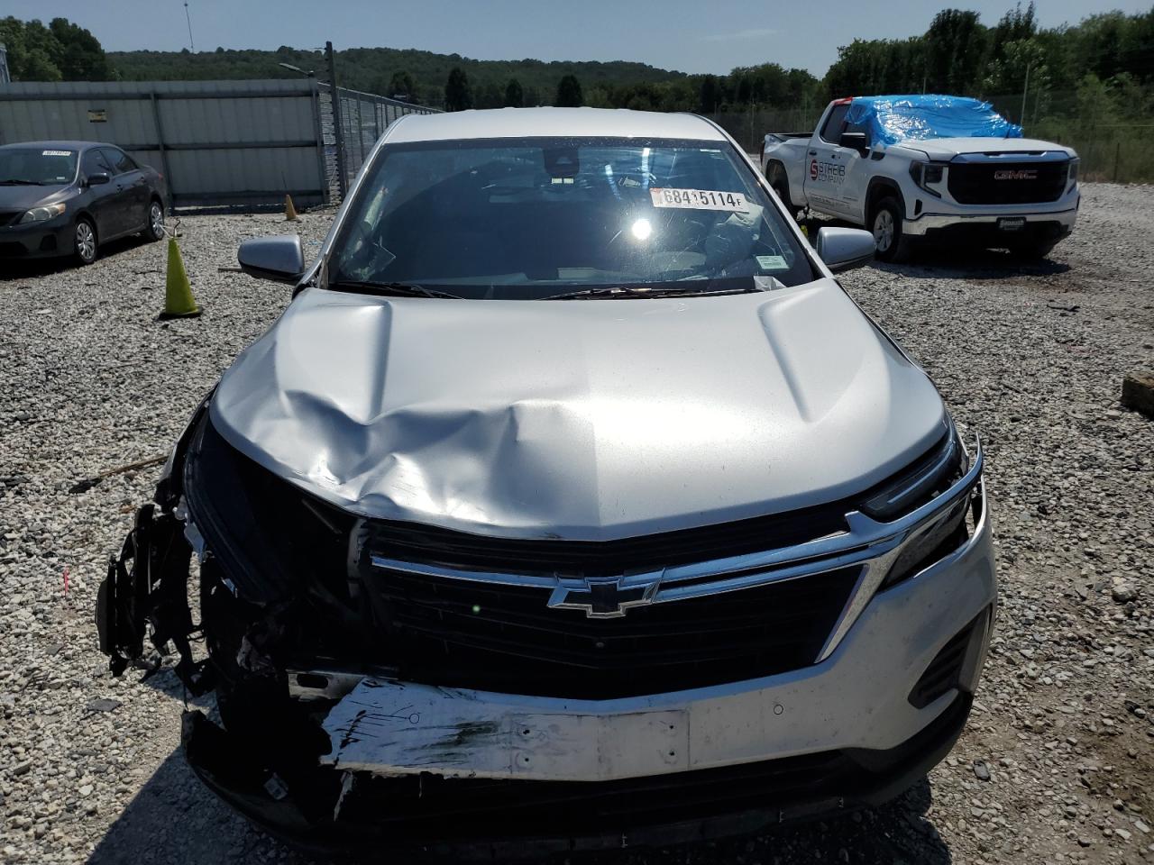 2022 Chevrolet Equinox VIN 3GNAXKEV3NL226440 Copart auction photo, front end damage thumbnail 5