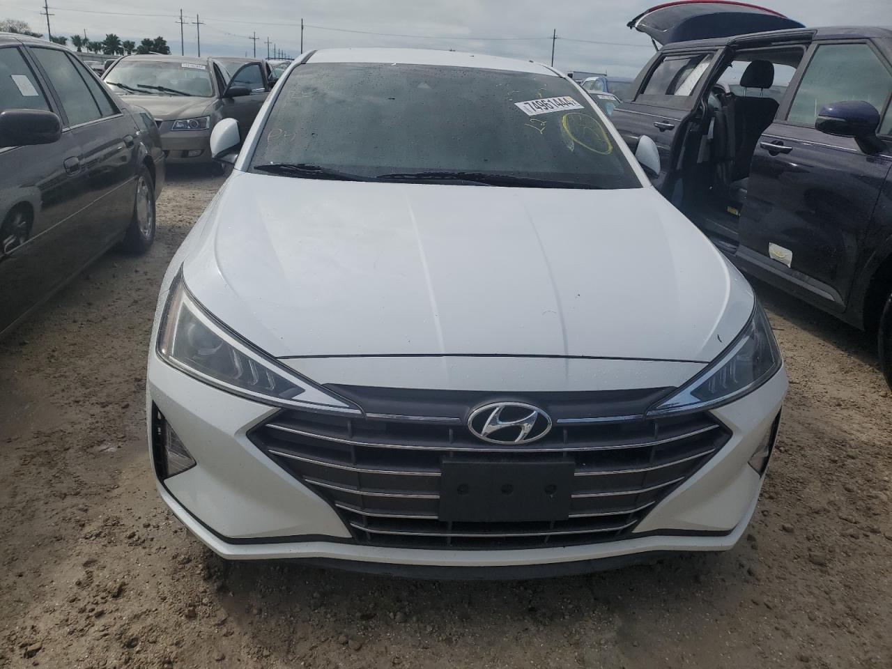 2019 Hyundai Elantra VIN 5NPD84LF7KH418675 Copart auction photo, water/flood damage thumbnail 5