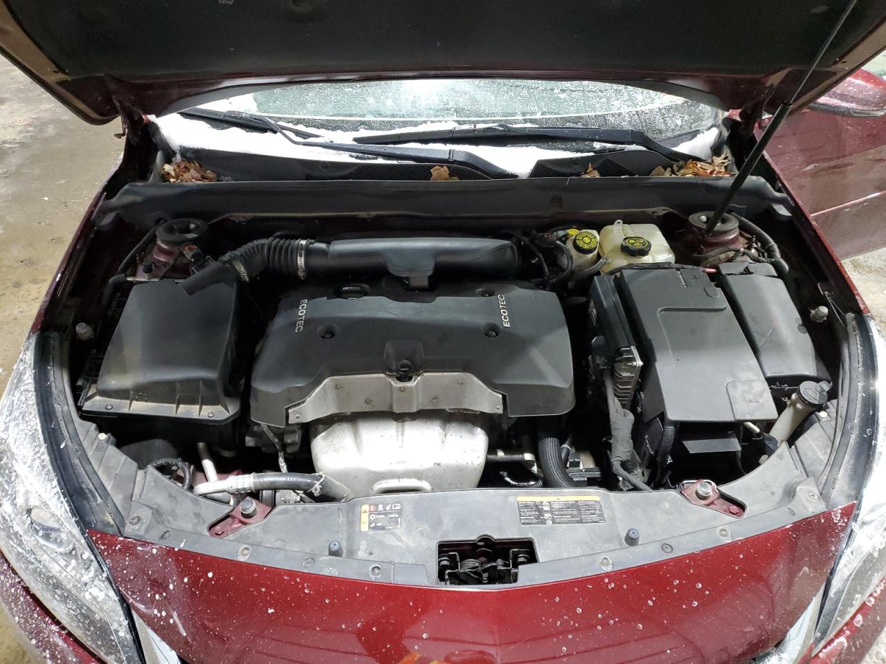 2015 Chevrolet Malibu VIN 1G11C5SL9FF354369 Copart auction photo, side / undercarriage damage thumbnail 11