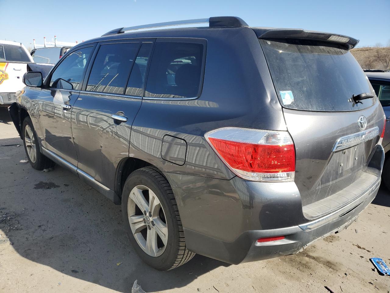 2012 Toyota Highlander VIN 5TDYK3EH8CS078444 Copart auction photo, front end / minor dent/scratches damage thumbnail 2