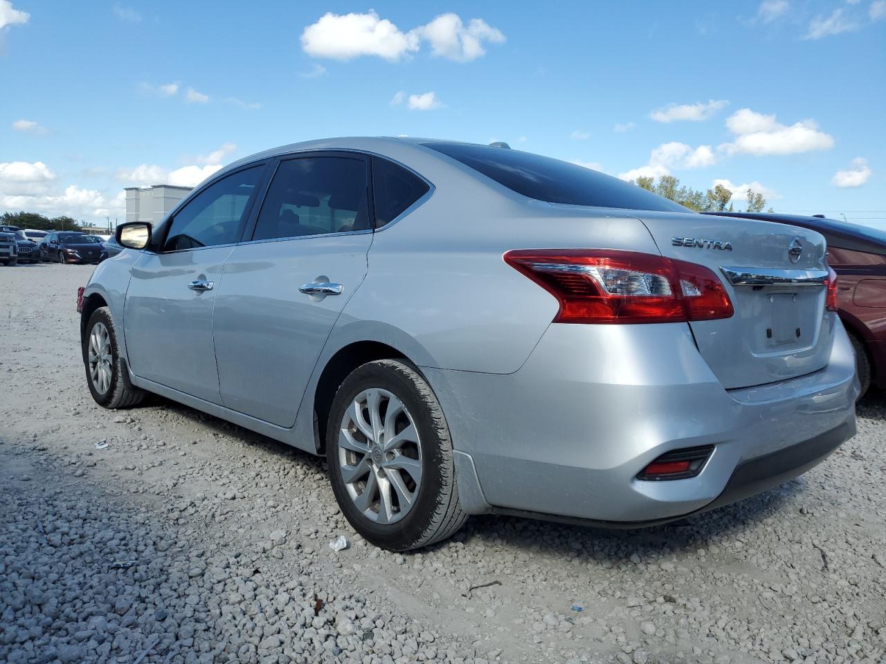 2019 Nissan Sentra VIN 3N1AB7AP0KL603123 Copart auction photo, front end damage thumbnail 2