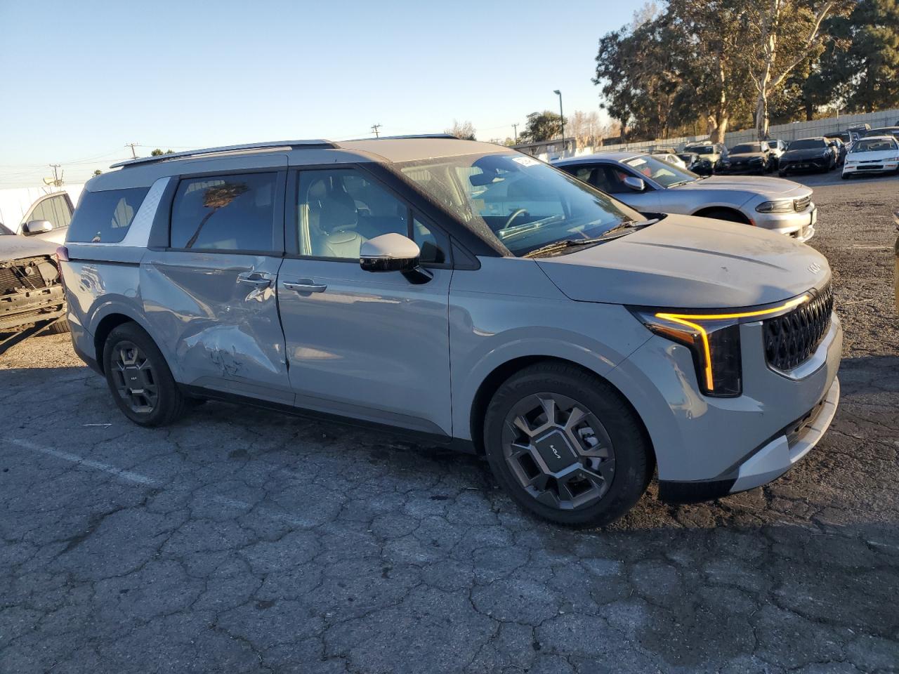 2025 KIA Carnival VIN KNDNC5KA1S6031340 Copart auction photo, side damage thumbnail 4