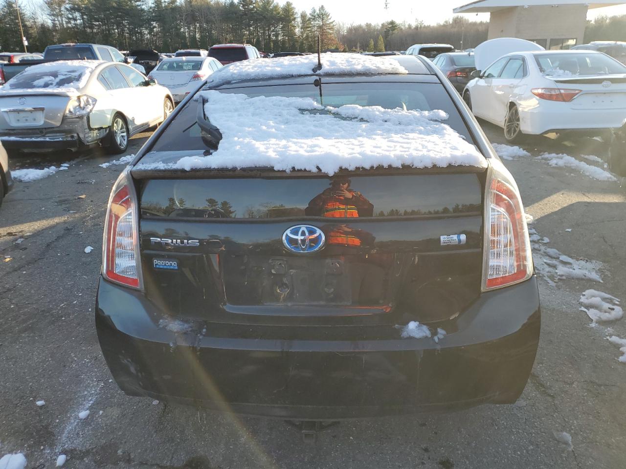 2013 Toyota Prius VIN JTDKN3DU4D1647686 Copart auction photo, front end / mechanical damage thumbnail 6