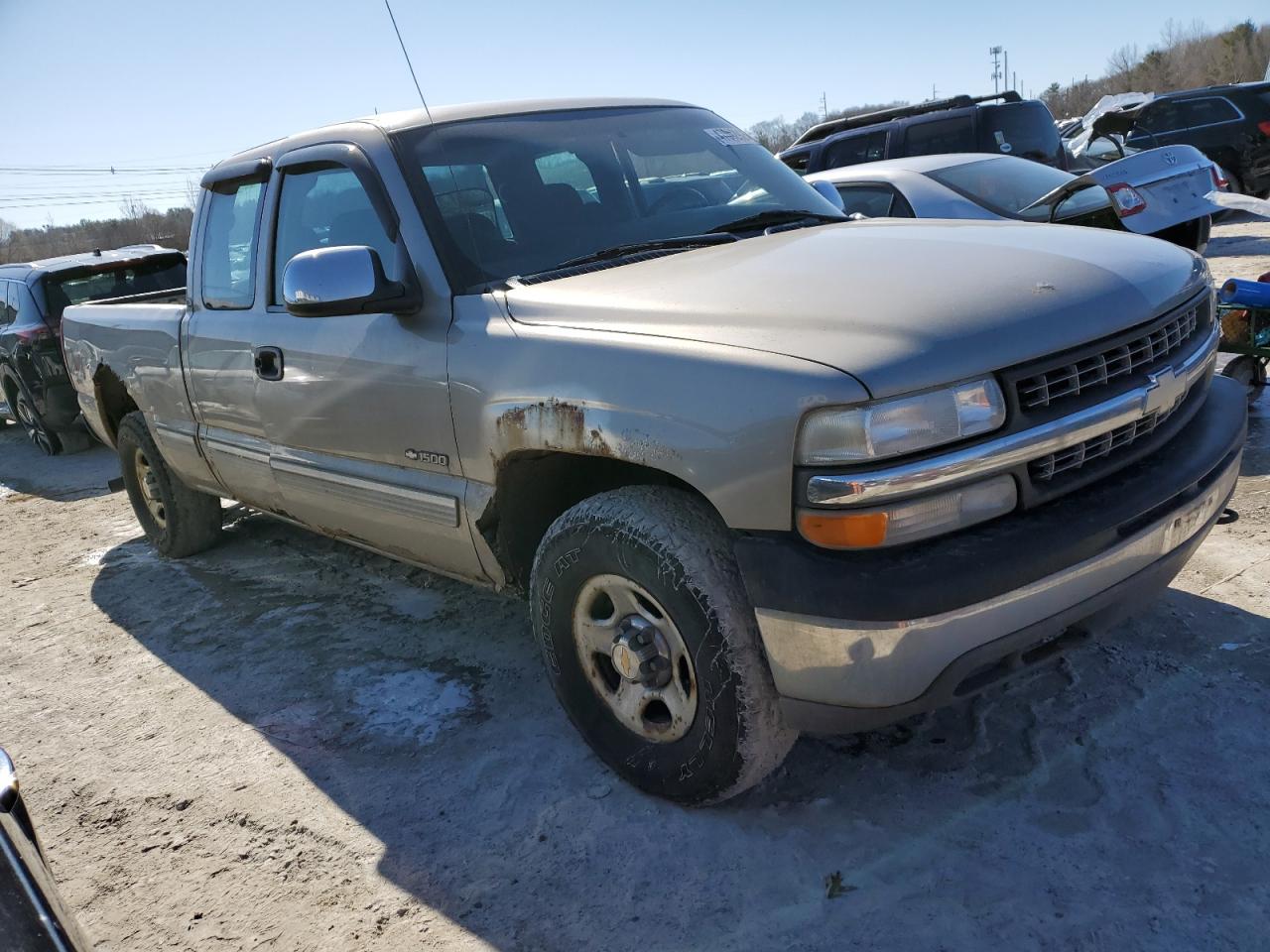2002 Chevrolet Silverado VIN 2GCEK19VX21246212 Copart auction photo, minor dent/scratches damage thumbnail 4