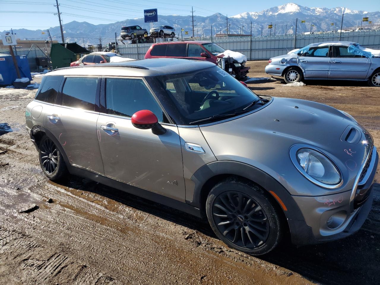 2019 MINI Cooper VIN WMWLU5C53K2G05515 Copart auction photo, rear end damage thumbnail 4