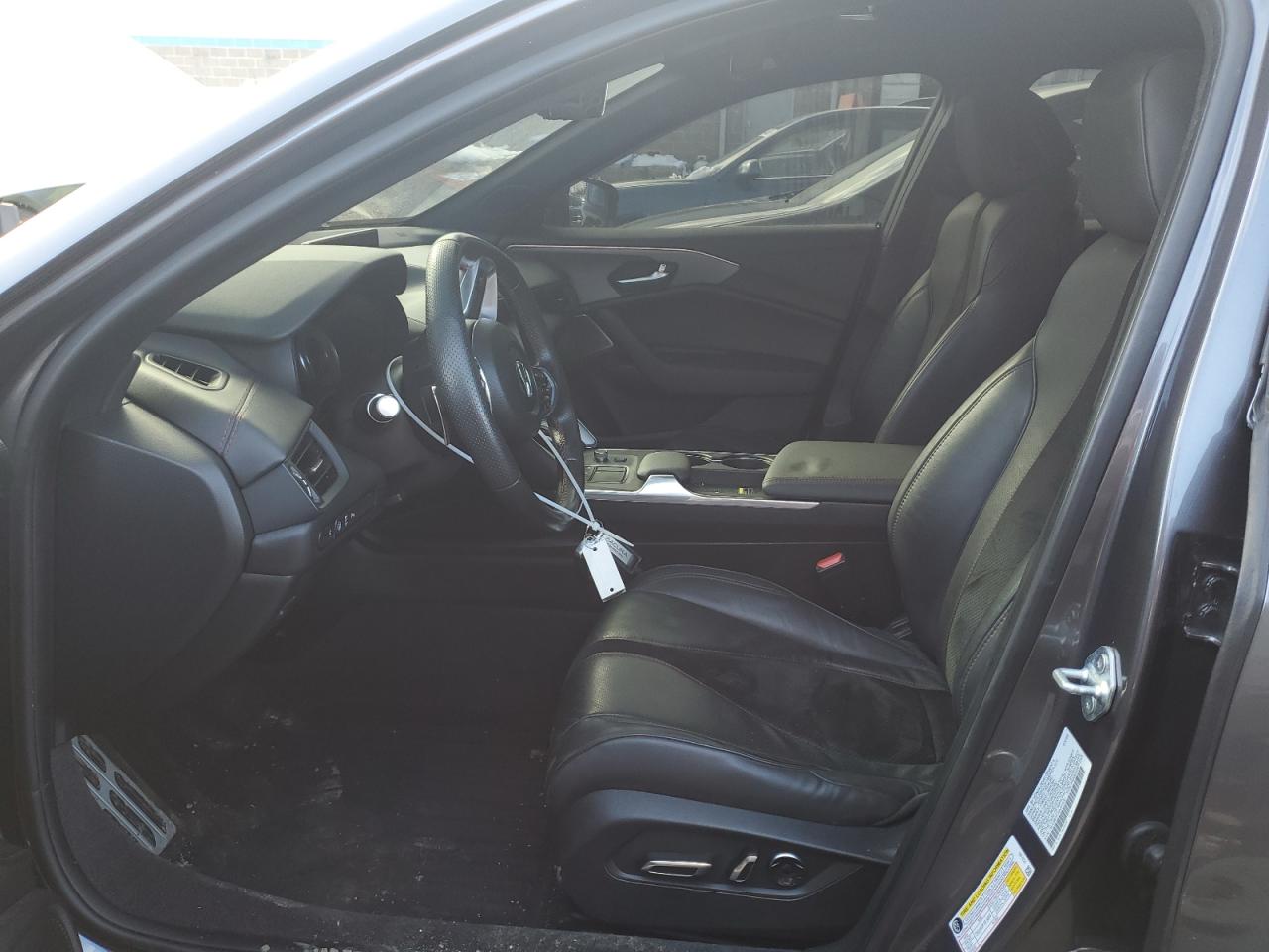 2022 Acura TLX VIN 19UUB6F57NA001439 Copart auction photo, front end damage thumbnail 7