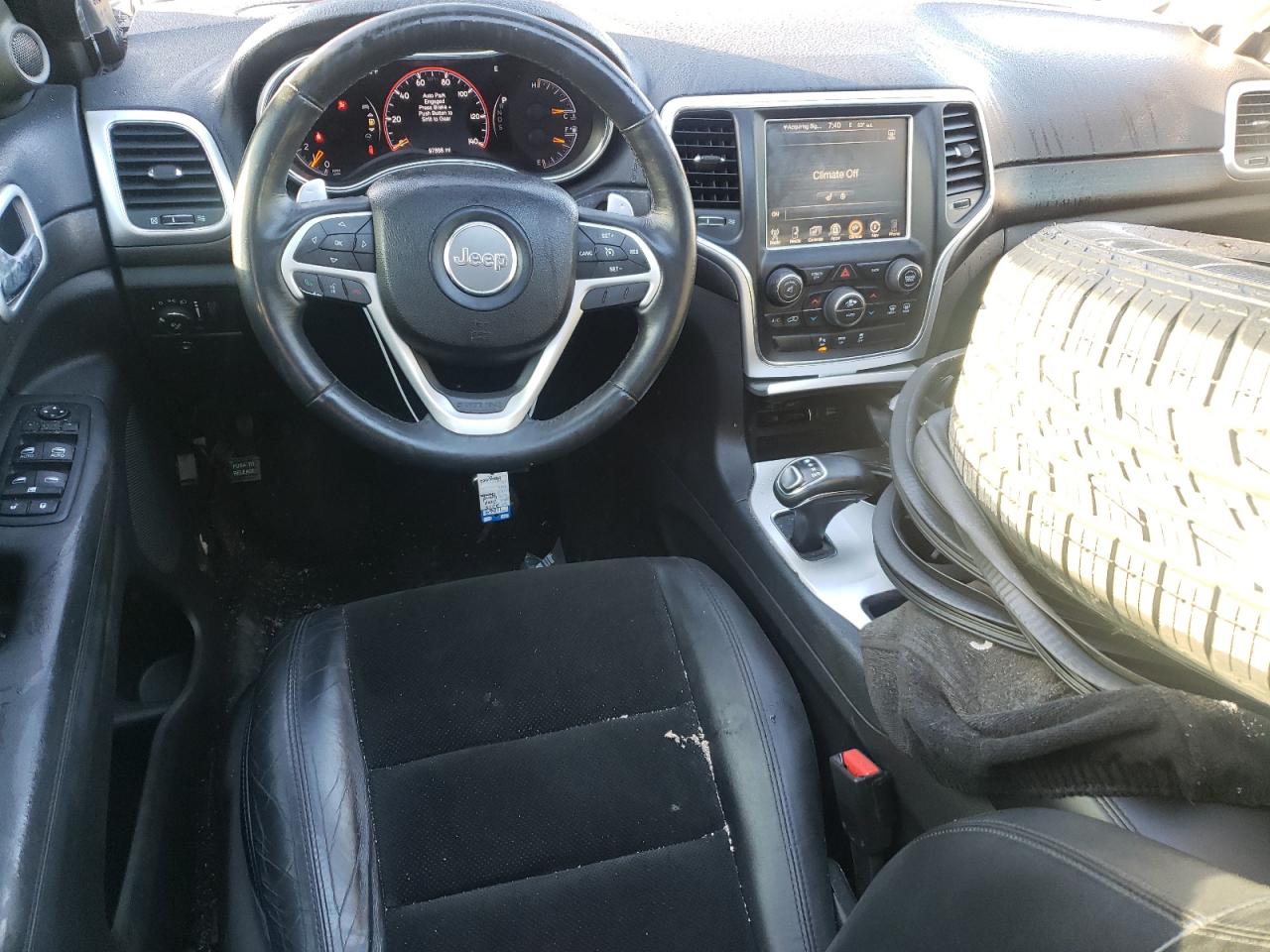 2015 Jeep Grand Cherokee VIN 1C4RJFAG0FC115482 Copart auction photo, all over damage thumbnail 8
