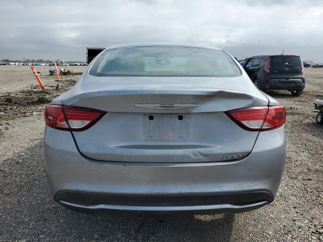 2015 Chrysler 200 VIN 1C3CCCAB8FN634453 Copart auction photo, rear end / front end damage thumbnail 6