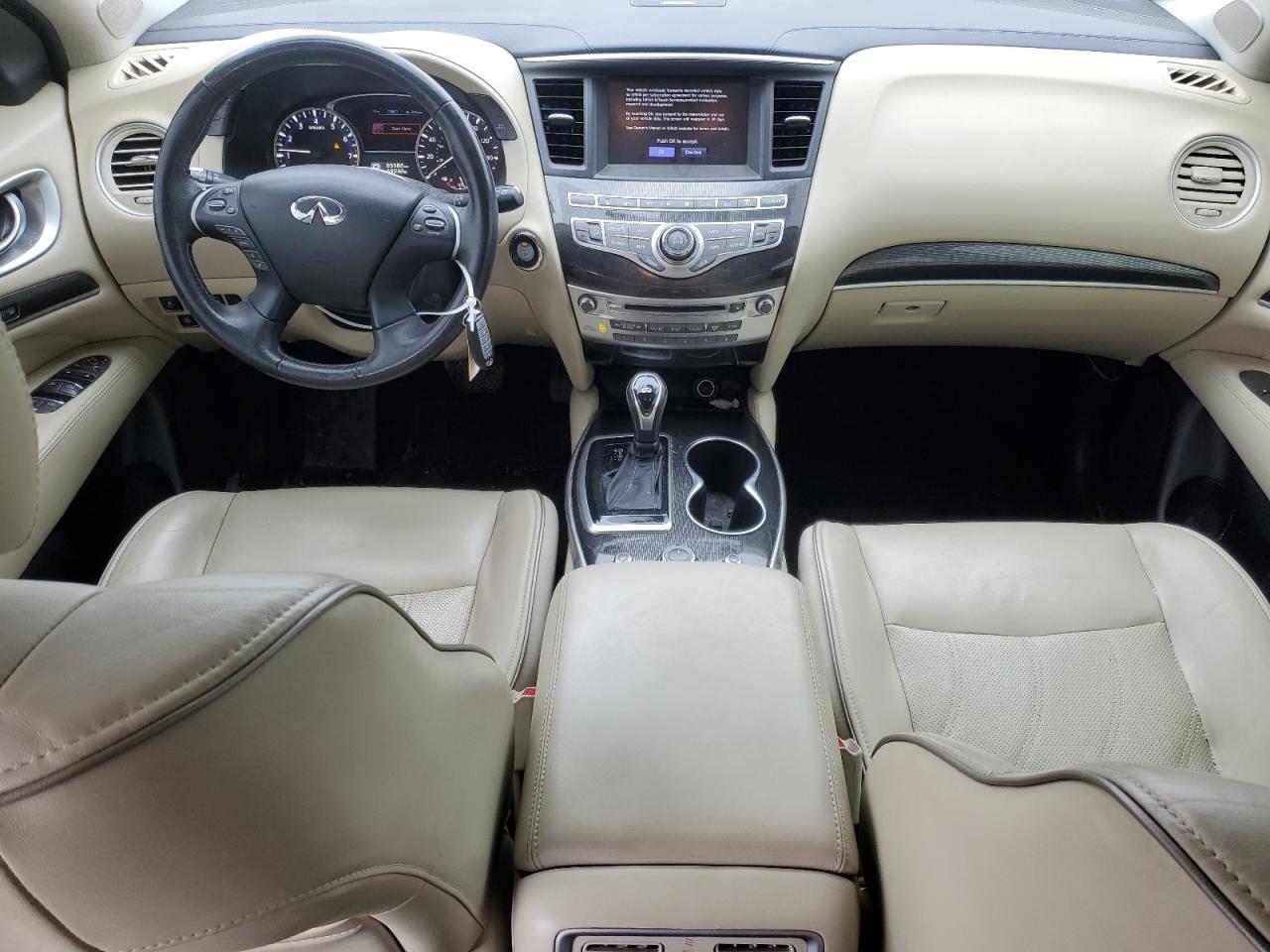 2018 Infiniti QX60 VIN 5N1DL0MM7JC522674 Copart auction photo, front end damage thumbnail 8